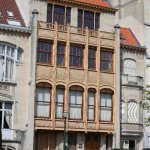 02.BRUXELLES, avenue Palmerston, 4 - hôtel Van Eetvelde, façade (12) - BADEAUX